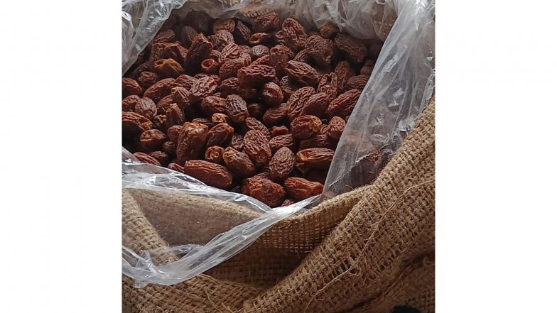 Business News | DRI Seizes 364 MT of Pakistan-origin Dry Dates Worth Rs 3 Crore Routed Via UAE