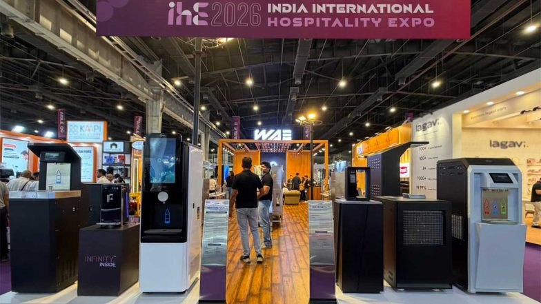 Business News | WAE Showcases Next-Generation Sustainable Water Technologies at the India International Hospitality Expo 2026