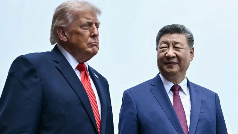 World News | Beijing Blacklists Six US Firms, Curbs Drone Exports After Fresh Tariffs
