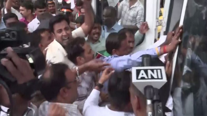 India News | Maharashtra: NCP Stages Protest Against Cong State President over 'gungi Gudiya' Remark Against Sunetra Pawar