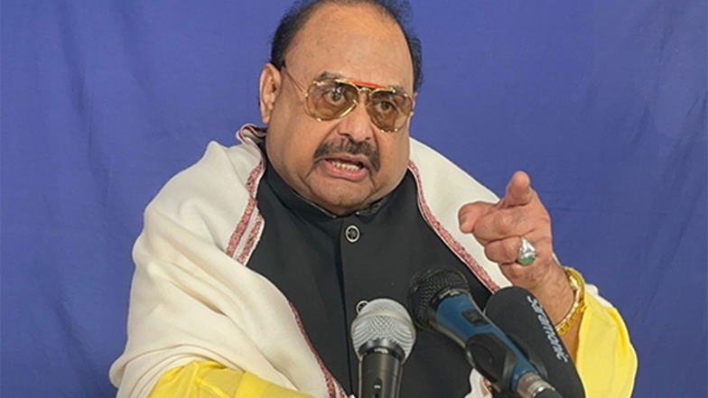 World News | MQM Founder Altaf Hussain Alleges Rights Violations in PoJK, Urges Support for Protesters
