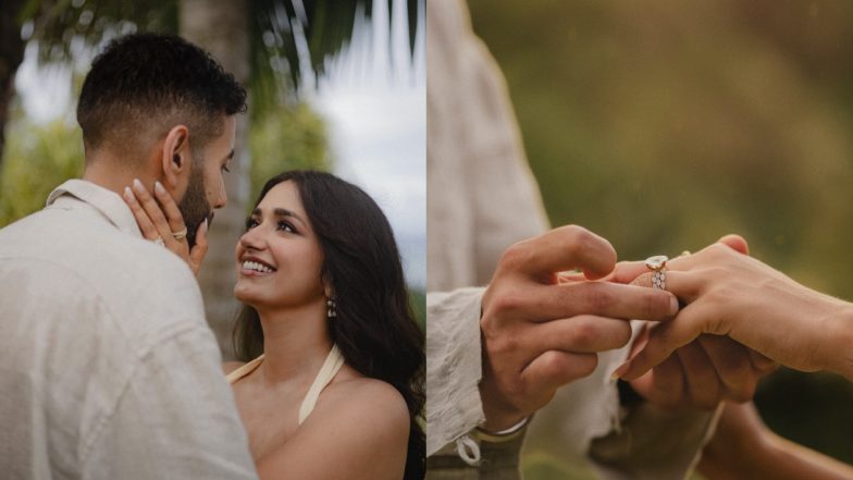 Entertainment News | 'Bigg Boss OTT' Fame Jiyaa Shankar Gets Engaged, Shares Dreamy Pics