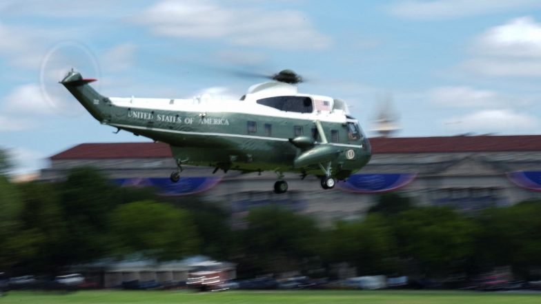 World News | Close Call: FAA Probes Trump's Marine One Helicopter Operational Lapse: WSJ Report
