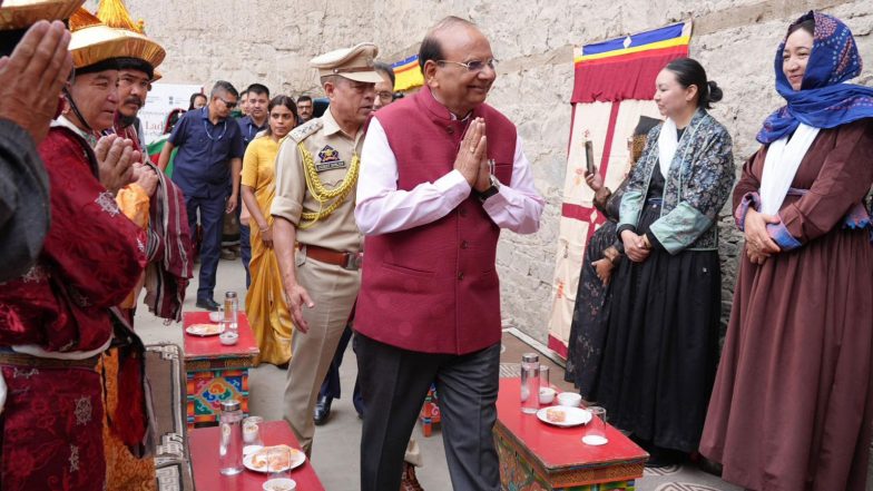 India News | LG Saxena Attends 'dPal RNgam Duston 2026,' Celebrating Union Territory Ladakh Foundation Day