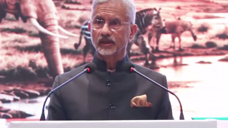 World News | India Has Delivered Three Tranches of Medical Aid to Africa Under USD 10 Million Pledge: EAM S Jaishankar
