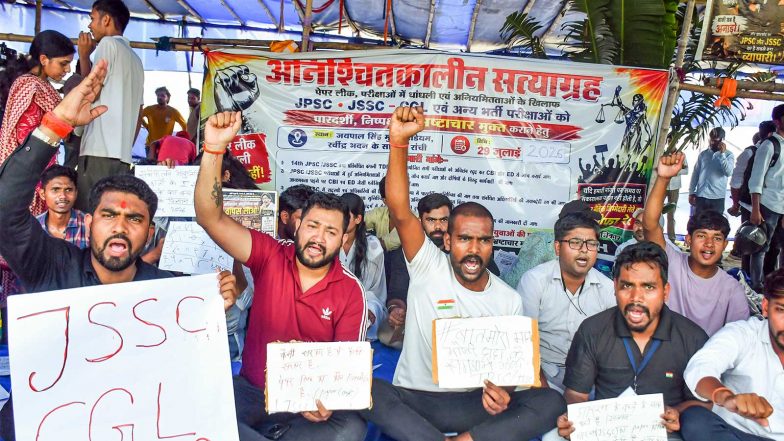 India News | Jharkhand Students to Gherao Assembly on Aug 10 over Alleged Exam Irregularities, Govt Forms Ministerial Team for Discussing Issues
