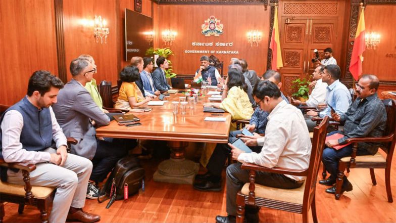 Business News | Karnataka Explores AI Collaboration with Anthropic on Governance, Skilling and AI University Initiative