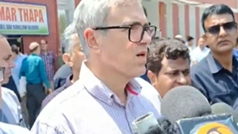 India News | JK CM Omar Abdullah Assures Rehabilitation, Compensation During Visit to Flash Flood-hit Rajouri