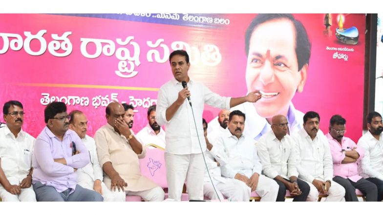 India News | KTR Questions CM Revanth Reddy's Frequent Delhi Visits, Calls for Independent Telangana Leadership