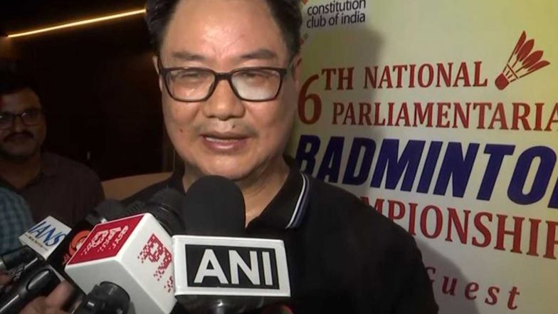 Sports News | 6th National Parliamentarians Badminton Tournament Begins at Constitution Club of India