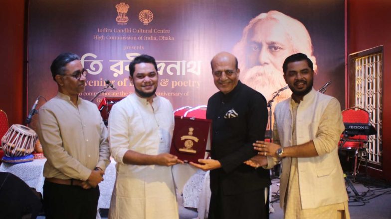 World News | Bangladesh: Cultural Evening Commemorates 85th Death Anniversary of Rabindranath Tagore