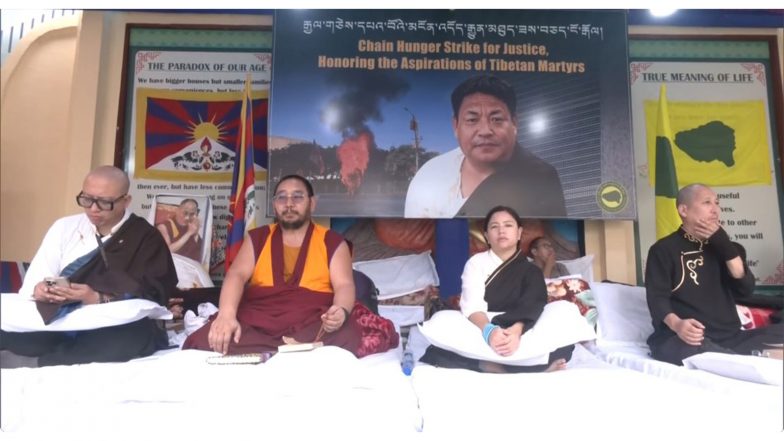 World News | TYC's Chain Hunger Strike Reaches Day-19, Exile Parliamentarians Join Protest Against China