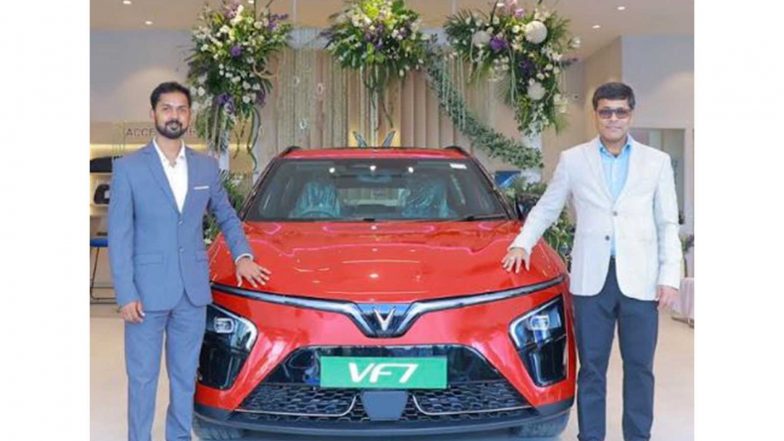 Business News | VinFast India Marks 60 Dealerships with First 3S Outlet in Bihar
