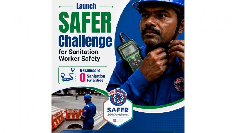 Business News | Reckitt and ASCI Launch National Innovation Challenge 'SAFER' to Advance Sanitation Worker Safety