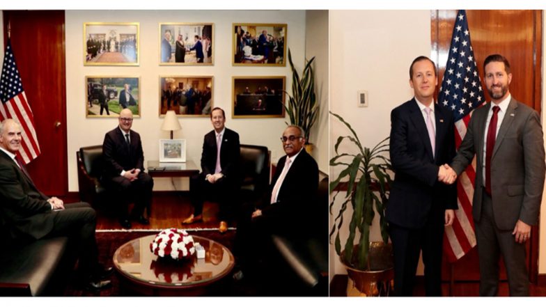Business News | US Ambassador Sergio Gor Meets Key Industry Leaders to Advance US-India Collaborations