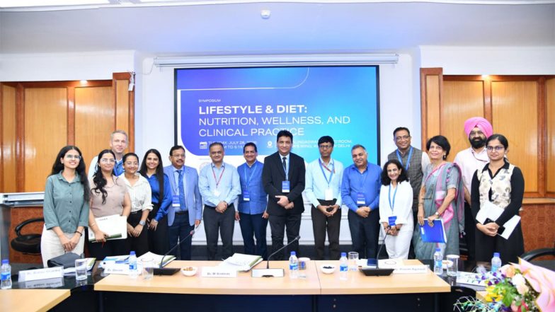 Business News | 'Food is Medicine': NITI Aayog Member Dr Srinivas Calls for Nutrition and Lifestyle to Become Core Clinical Competencies at AIIMS National Symposium