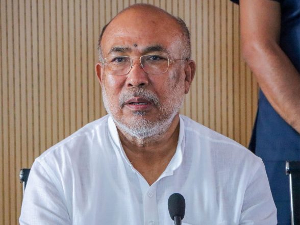 India News | Manipur Violence: Centre Says Forensic Report Shows Biren Singh Audio Recordings Were Manipulated