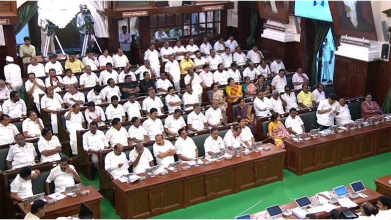 India News | Heated Argument Erupts Between DMK, TVK Members over Corruption, Welfare Schemes in TN Assembly