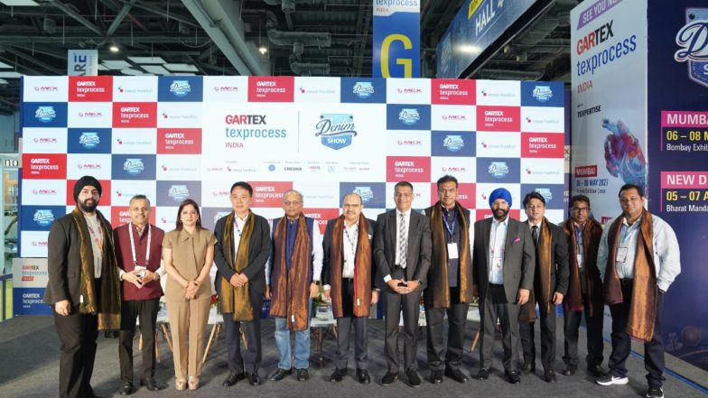 Business News | Gartex Texprocess India Delhi Opens: Presents Upcoming Garment and Textile Technologies and Denim Solutions Under One Roof
