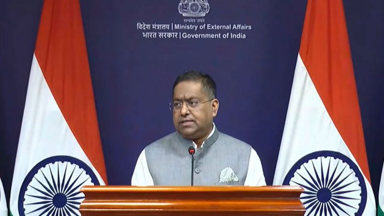 World News | 'No Endorsement': India Clarifies Stand on Former Bangladesh PM Sheikh Hasina's Presser