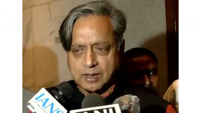 India News | Shashi Tharoor Calls for Addressing Youth Concerns