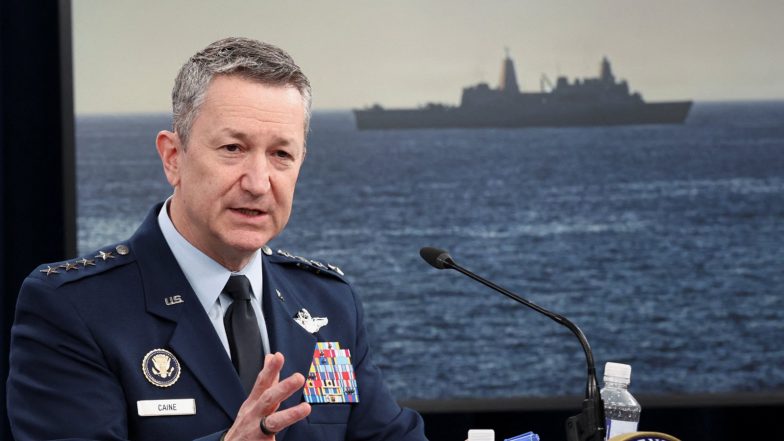 World News | US Gen Caine Warns Trump Advisers Airpower Won't Defeat Iran, Seeks Off-ramp as Weapon Stockpiles Dwindle: Report