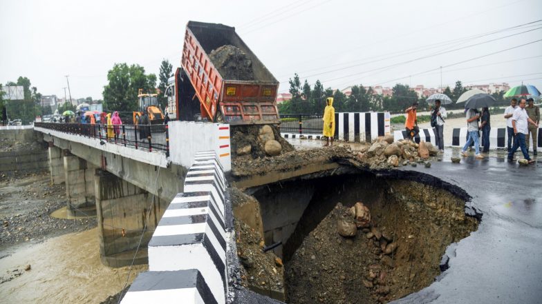 India News | Uttarakhand PWD Suspends Three Engineers over Damage to Approach Road of Newly Constructed Tons River Bridge