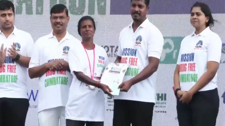 India News | Minister Vignesh Calls for a Drug-free Tamil Nadu; Says Coimbatore Should Lead Way