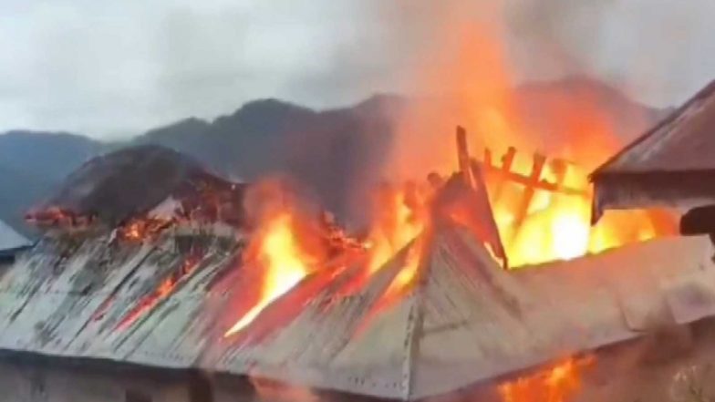 India News | JK: Two Houses Gutted in Fire in Ramban's Khari Tehsil, No Casualties Reported