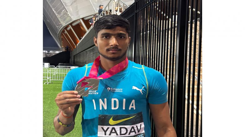Sports News | Uttarakhand CM Dhami Congratulates Ashish Yadav on Silver Medal at World U20 Athletics Championships