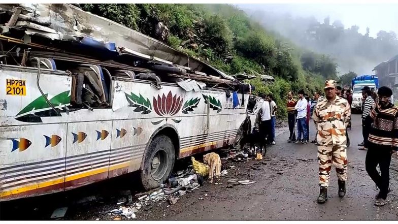 India News | Seven Killed, 11 Injured in Chamba Bus Accident as Monsoon Disrupts Life Across Himachal; 185 Roads Blocked, Losses Cross Rs 834 Crore