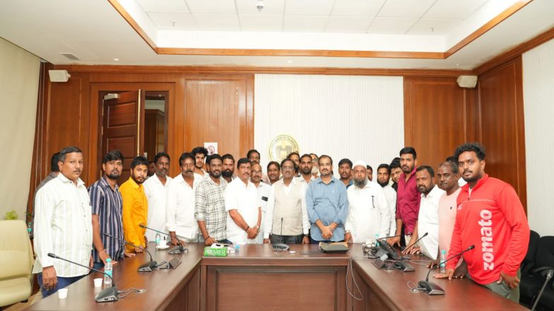 India News | Telangana: Indefinite Strike by Gig and Platform Workers Postponed for 10 Days Following Govt Assurance
