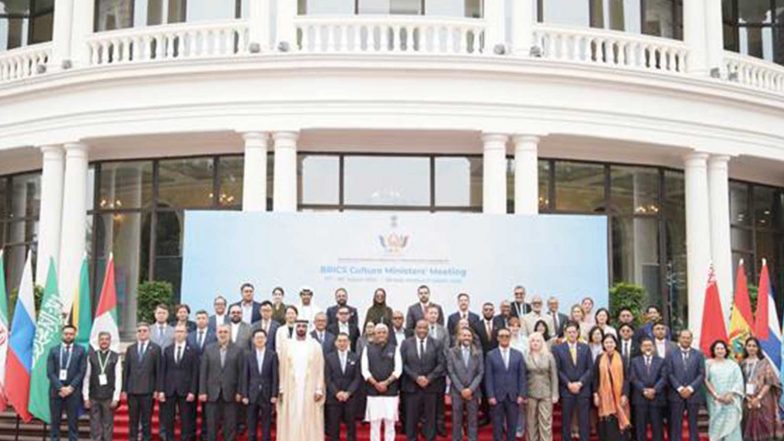 World News | 11th BRICS Culture Ministers' Meeting Concludes in Madhya Pradesh; Bhopal Declaration Adopted