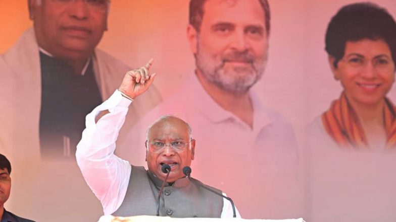 India News | Congress Leaders, Not BJP, True 'patriots': Mallikarjun Kharge