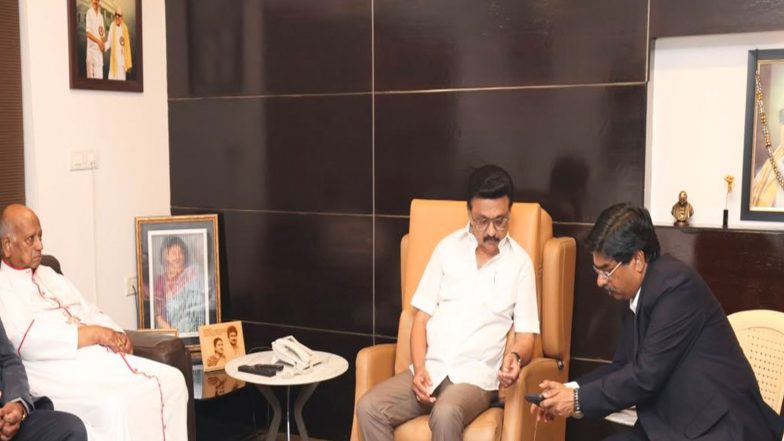 India News | Christian Bishops Meet MK Stalin, Appreciate DMK's Stand Against FCRA Amendment Bill