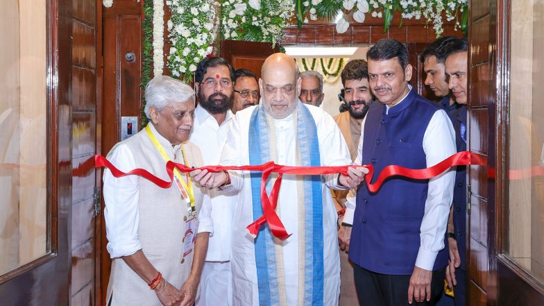 India News | Shah Inaugurates NUCFDC's New Premises in Mumbai, Addresses 'Sahkar Nav-Kranti' Programme
