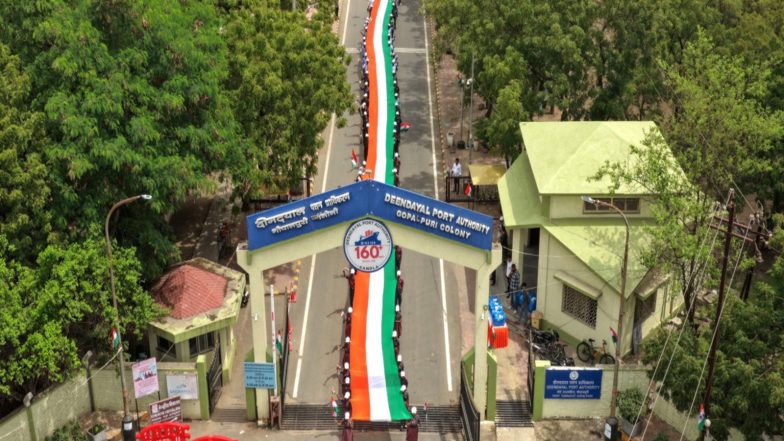 India News | Deendayal Port Authority Commences 'Har Ghar Tiranga' Celebrations with Tiranga Yatra