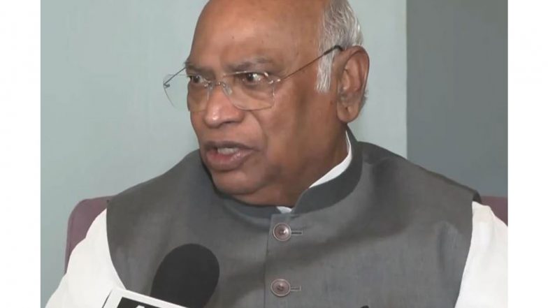 India News | Our Position on Delimitation Bill is Clear, Opposition Parties Will Take a Collective Stand: Mallikarjun Kharge