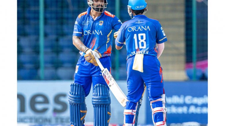 Sports News | DPL: Sarthak Ranjan, Vikas Dixit Power North Delhi Strikers to Decisive 7-wicket Win over New Delhi Tigers