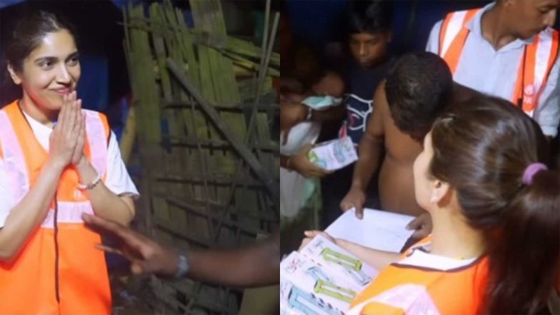 Entertainment News | Bhumi Pednekar Joins Assam Flood Relief Efforts, Distributes Solar Lights, Essentials