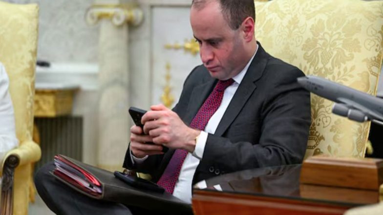World News | Trump Appoints Staff Secretary Will Scharf as New White House Counsel, Replacing David Warrington