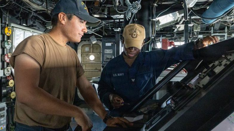 World News | CENTCOM Says 55 Vessels Redirected Under Iran Blockade Enforcement