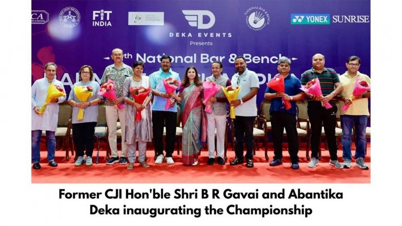Business News | 4th National Bar & Bench Badminton Championship, Organised and Sponsored by Deka Events, Concludes in New Delhi; Around 400 Legal Professionals Participate