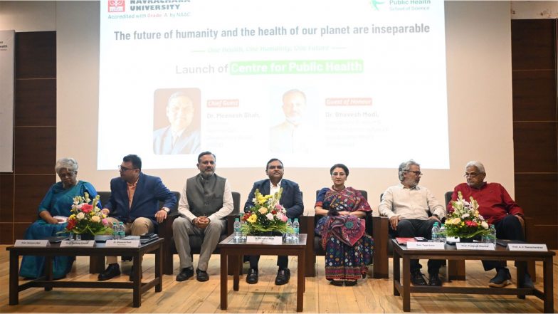 Business News | Navrachana University Launches Centre for Public Health to Drive Research, Innovation and Community Well-being