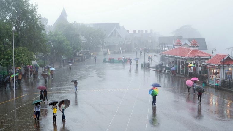 India News | Heavy Rain to Affect Himachal Through August 11; Orange Alert for Kangra, Mandi and Chamba