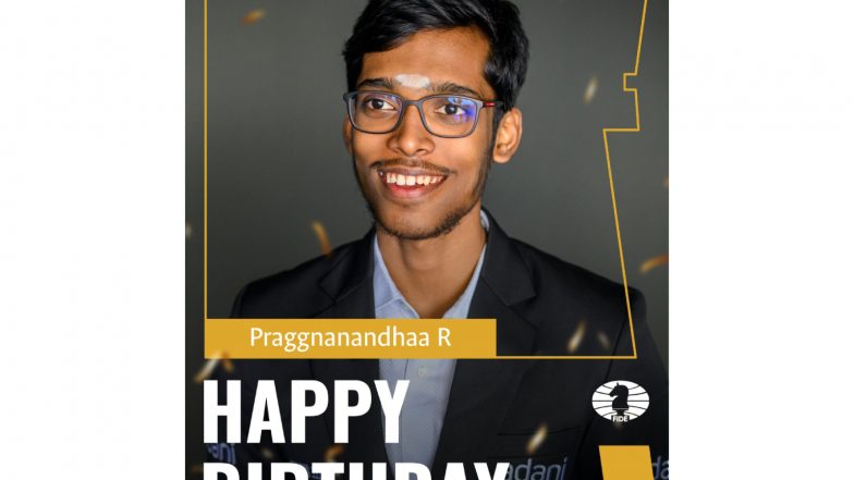 Sports News | FIDE Wishes R Praggnanandhaa on 21st Birthday, Hails Indian GM's Remarkable Chess Career