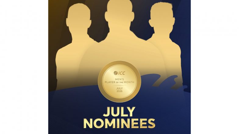 Sports News | ICC Men's Player of the Month Nominees for July 2026 Revealed