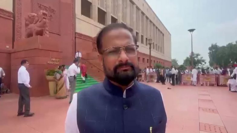 India News | Disruptions in Parliament to Stay in Headlines: Shiv Sena MP Naresh Mhaske Slams Opposition
