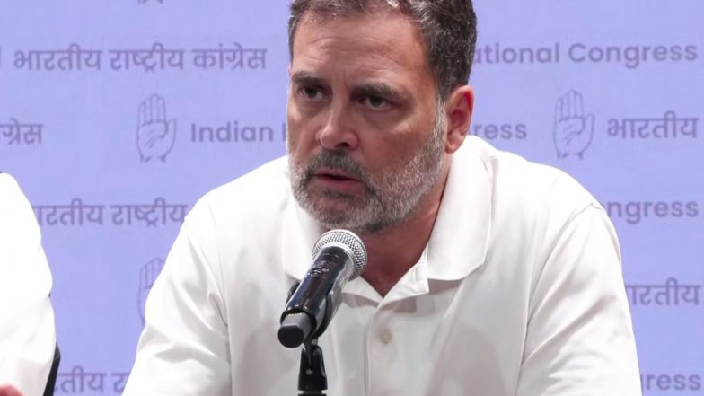 India News | Condemn Violence Against Protesting Students: Rahul Gandhi on Jharkhand Exam Stir