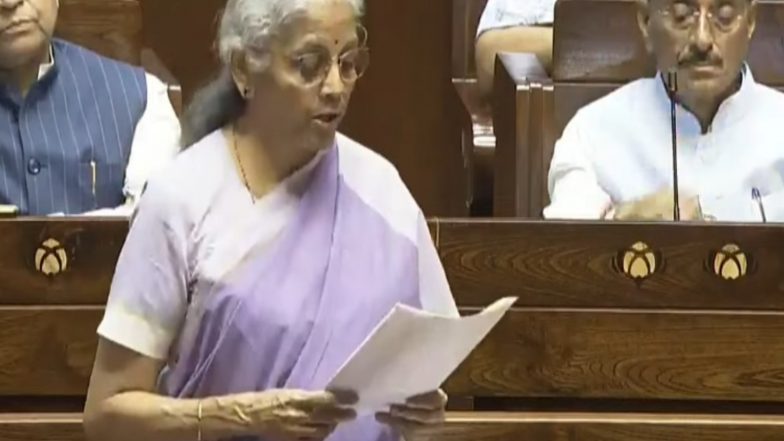Business News | Parliament Clears Taxation and Other Laws Amendment Bill; Sitharaman Says No UPI MDR for Consumers, Small Merchants